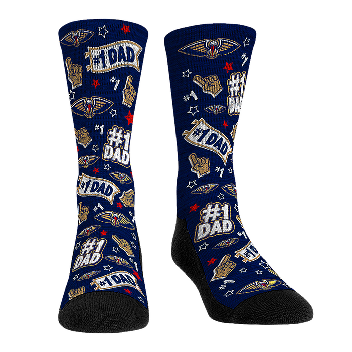 New Orleans Pelicans - #1 Dad by Rock 'Em Socks