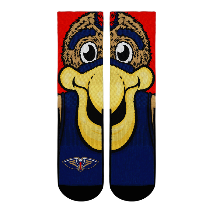New Orleans Pelicans - Split Face Mascot by Rock 'Em Socks