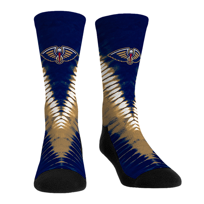 New Orleans Pelicans - V Shape Tie Dye by Rock 'Em Socks