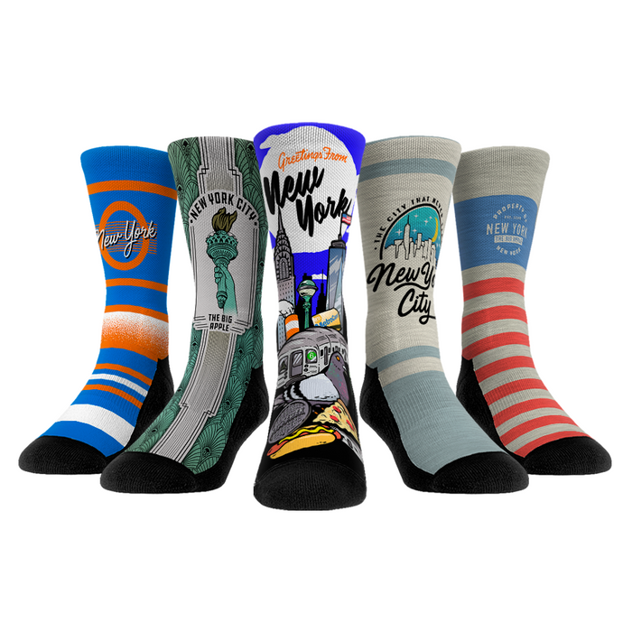 New York Bundle 5-Pack by Rock 'Em Socks