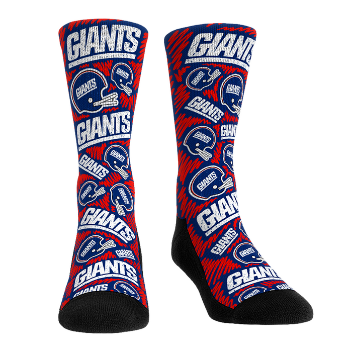 New York Giants - Throwback Logo Sketch by Rock 'Em Socks