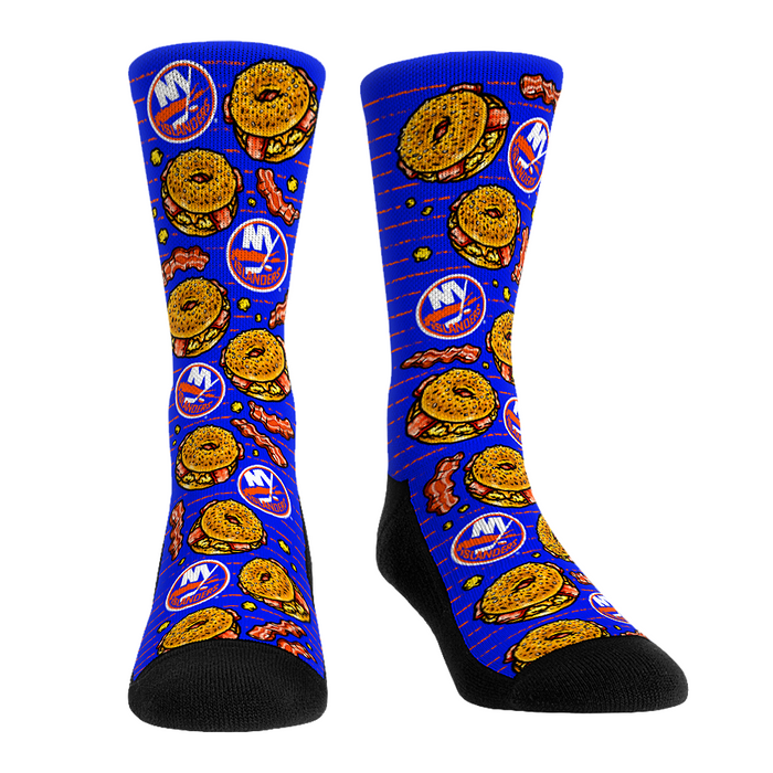 New York Islanders - Bacon, Egg & Cheese by Rock 'Em Socks