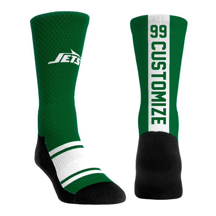 New York Jets - Custom Jersey by Rock 'Em Socks