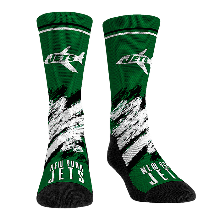 New York Jets - Throwback Paint by Rock 'Em Socks