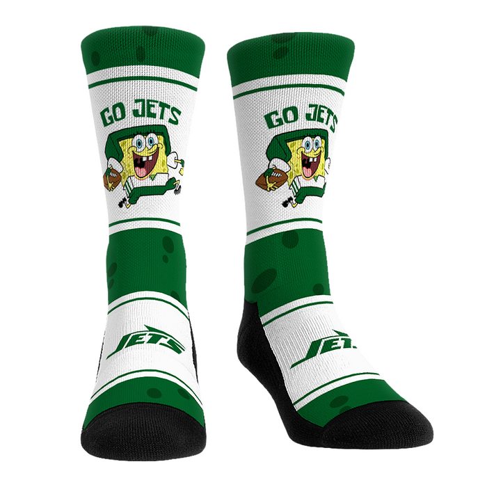 New York Jets - SpongeBob SquarePants - Team Up by Rock 'Em Socks