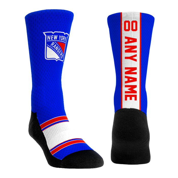 New York Rangers - Custom Jersey by Rock 'Em Socks