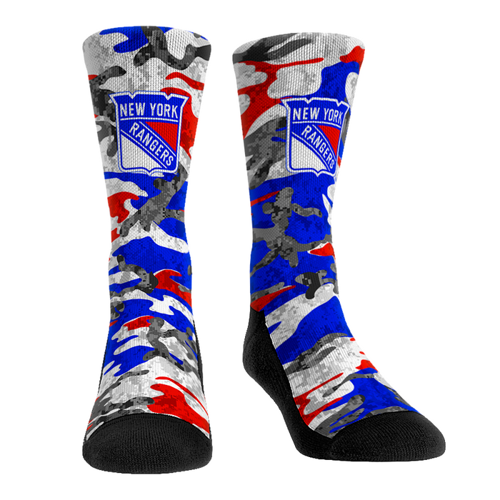 New York Rangers - What The Camo by Rock 'Em Socks