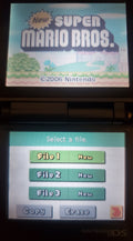 New Super Mario Bros NDS Video Game Cartridge Nintendo DS 2006 by VintageVideoGameStore