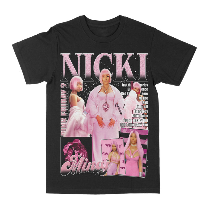 Nicki Minaj "Pink Friday 2" Graphic Tee by Obsessed with graphic tees