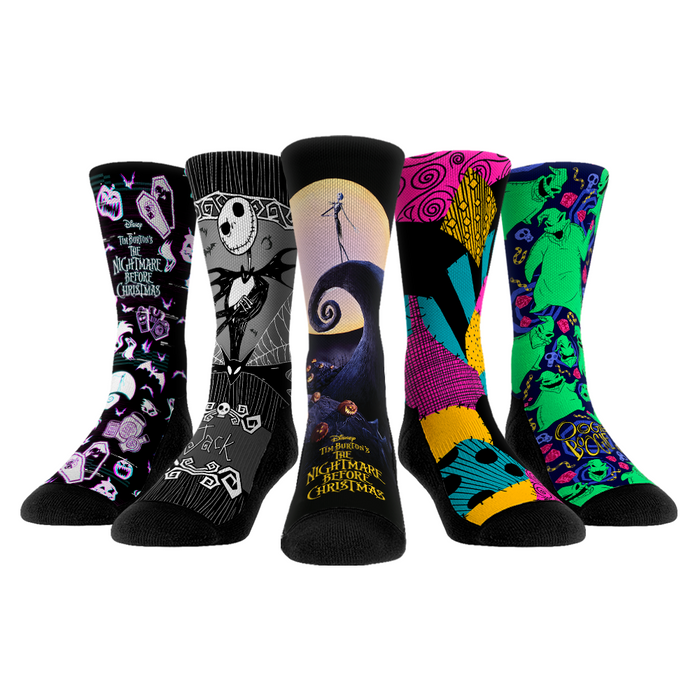 The Nightmare Before Christmas - 5-Pack by Rock 'Em Socks