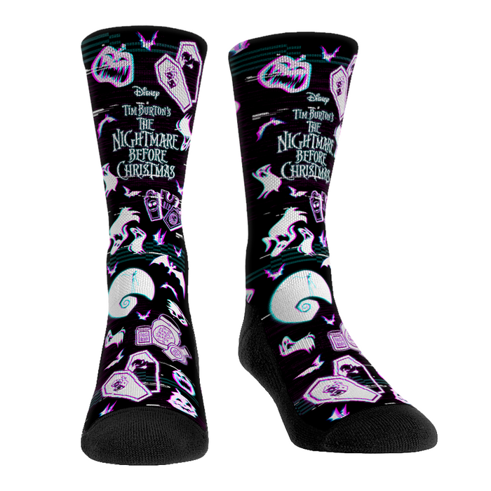 The Nightmare Before Christmas - Nightmare Before Christmas All-Over by Rock 'Em Socks