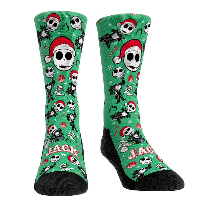 The Nightmare Before Christmas - Santa Jack All-Over by Rock 'Em Socks