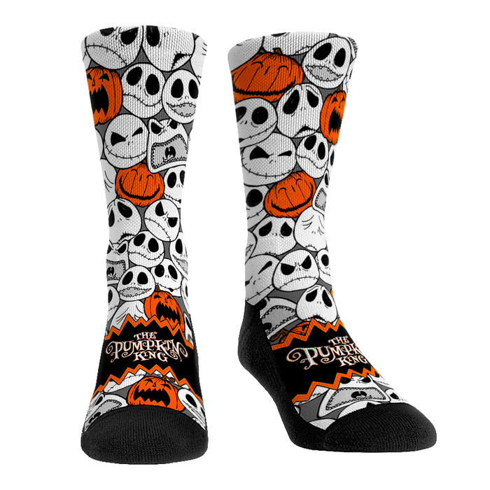 The Nightmare Before Christmas - Pumpkin King Stacked by Rock 'Em Socks