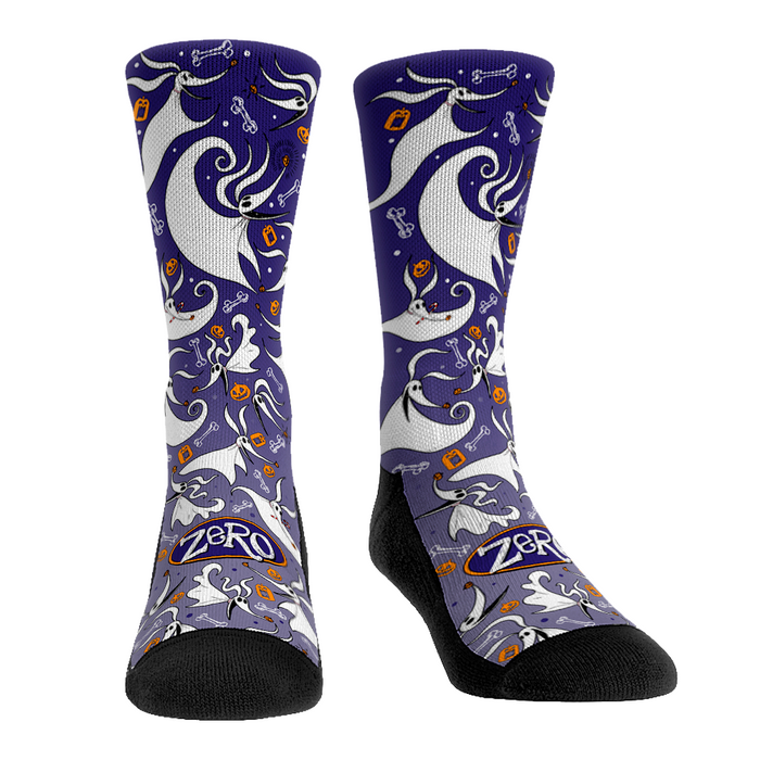 The Nightmare Before Christmas - Zero All-Over by Rock 'Em Socks