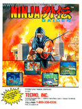 Ninja Gaiden Sega Genesis Mega Drive Video Game Cartridge 1992 by VintageVideoGameStore