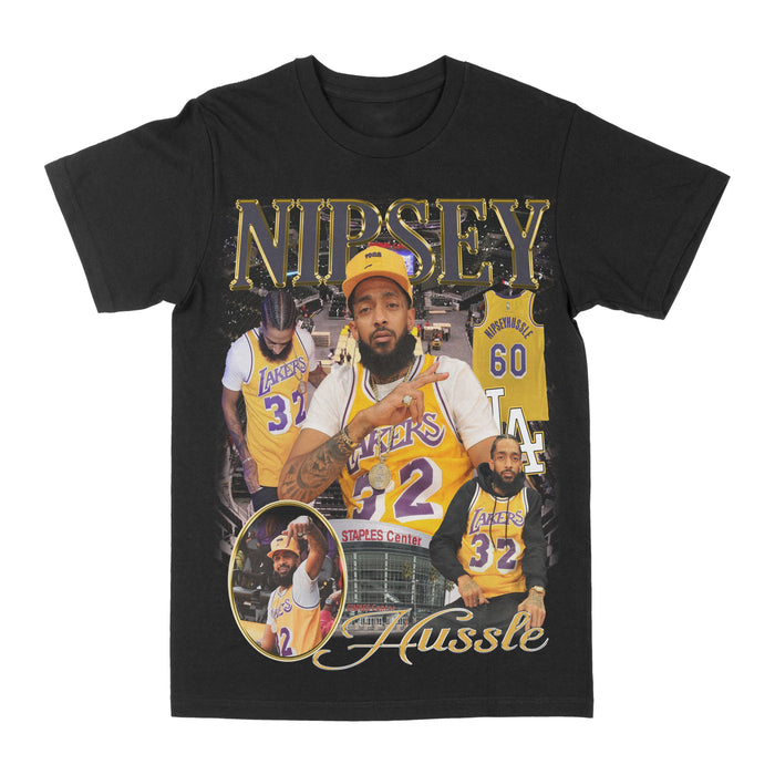 Nipsey Hussle "Lakers" Graphic Tee by Obsessed with graphic tees