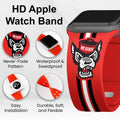 North Carolina State Wolf Pack HD Apple Watch Band by Affinity Bands