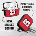 North Carolina State Wolfpack HDX AirPods Pro 1 & 2 Case Cover by Affinity Bands