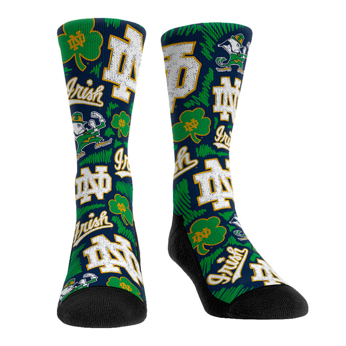 Notre Dame Fighting Irish - Logo Sketch CFP by Rock 'Em Socks