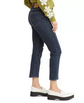 Levis Womens 724 Straight-Leg Cropped Jeans, Size 33W by Vanessa Jane