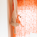 macrame toy hanging basket by Finn + Emma