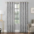 Scott Living Lotus Botanical Semi-Sheer Grommet Curtain Panel 52 X96 by Vanessa Jane