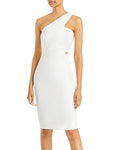 Aidan Mattox One Shoulder Dress by Vanessa Jane