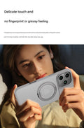 Suitable for Apple Iphone 14/15/16/17 Plus/Air/Pro/Max Magnetic Gear Holder Phone Case by Arleathercraft