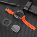 Carbon Fiber Case For Apple Watch Modification Ultra 49mm 45 44 Protective Case by Arleathercraft