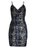 Aidan by Aidan Mattox Women's Mini Body Con Evening Dress by Vanessa Jane