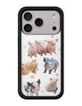 Little Piggies iPhone Case by Wildflower Cases