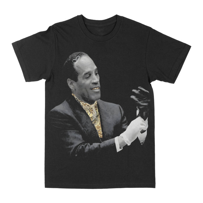 OJ Simpson "Gold Grill" Graphic Tee by Obsessed with graphic tees