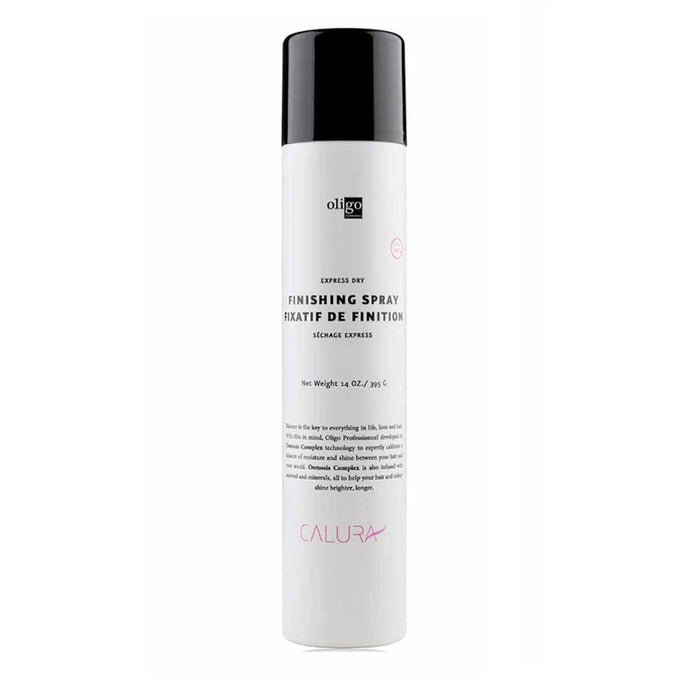 OLIGO CALURA Express Dry Finishing Spray 14 oz by The Warehouse Salon