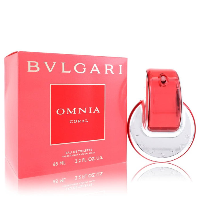 Omnia Coral by Bvlgari Eau De Toilette Spray 2.2 oz for Women by Avera Group