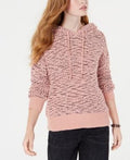 Hooked up by Iot Juniors Popcorn-Knit Hoodie by Vanessa Jane
