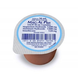 Magnesium-Aluminum-Simethicone Oral Suspension, 30 mL Unit-Dose Cups (100 Per Case) by Pasteur Pharmacy