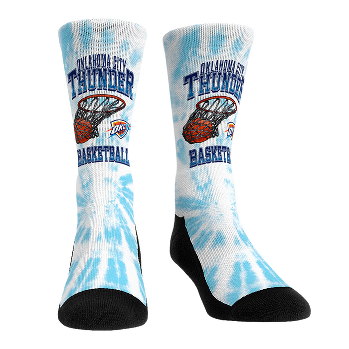 Oklahoma City Thunder - Vintage Hoop by Rock 'Em Socks