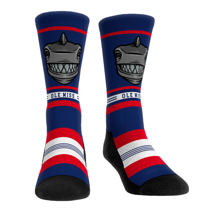 Ole Miss Rebels - Game Face Mascot by Rock 'Em Socks
