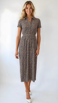 Calvin Klein Jeans Printed Shirtdress by Vanessa Jane