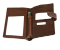 Cambridge Full-Grain Leather Travel Wallet & Passport Organizer by MiamiLeathers.com