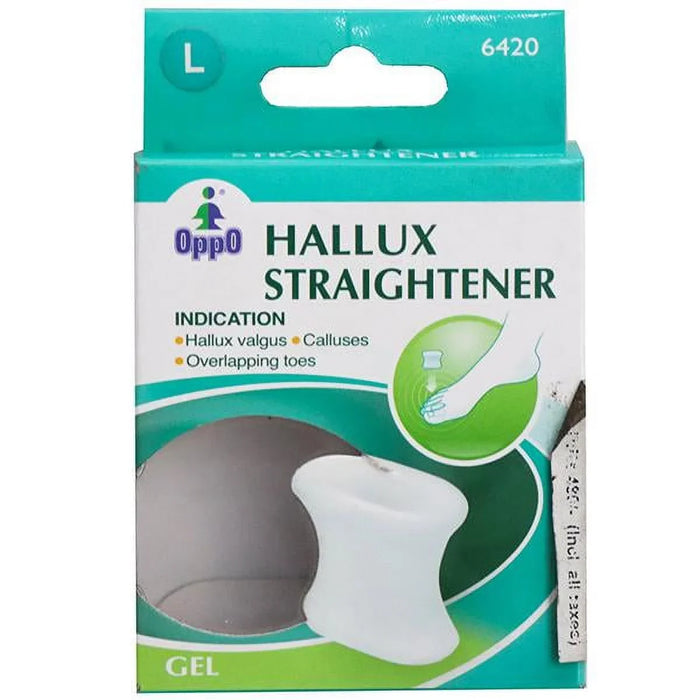 Oppo Hallux Straightener Gel for Overlapping Toes Calluses & Valgus, Large by Pasteur Pharmacy