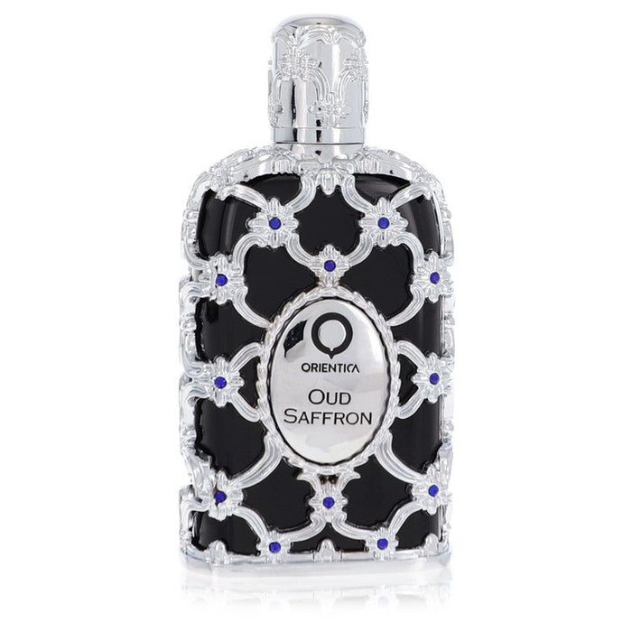 Orientica Oud Saffron by Al Haramain Eau De Parfum Spray (Unisex Unboxed) 2.7 oz for Men by Avera Group