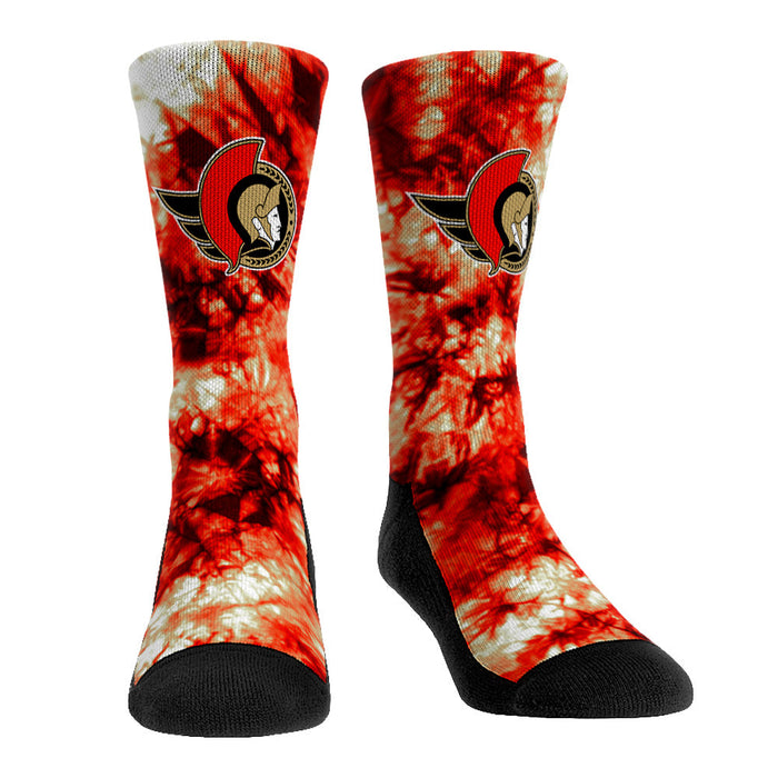 Ottawa Senators - Team Tie Dye by Rock 'Em Socks
