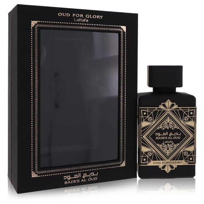 Oud For Glory Badee Al Oud by Lattafa Eau De Parfum Spray (Unisex) 3.4 oz for Women by Avera Group