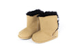Brown Faux-Fur Barefoot Boot Topper | Ozznek Removable Sole Shoes by ozznekshoes