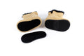 Brown Faux-Fur Barefoot Boot Topper | Ozznek Removable Sole Shoes by ozznekshoes