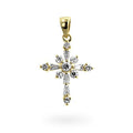 Avera Snowflake Cross Pendant in Sterling Silver by Avera Group