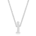 Avera Finish Initial I Pendant Sterling Silver Letter Charm by Avera Group