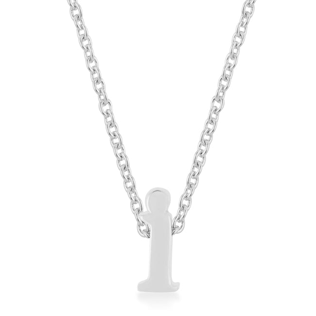 Avera Finish Initial I Pendant Sterling Silver Letter Charm by Avera Group