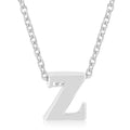 Avera Finish Initial Z Pendant in Polished Sterling Silver by Avera Group